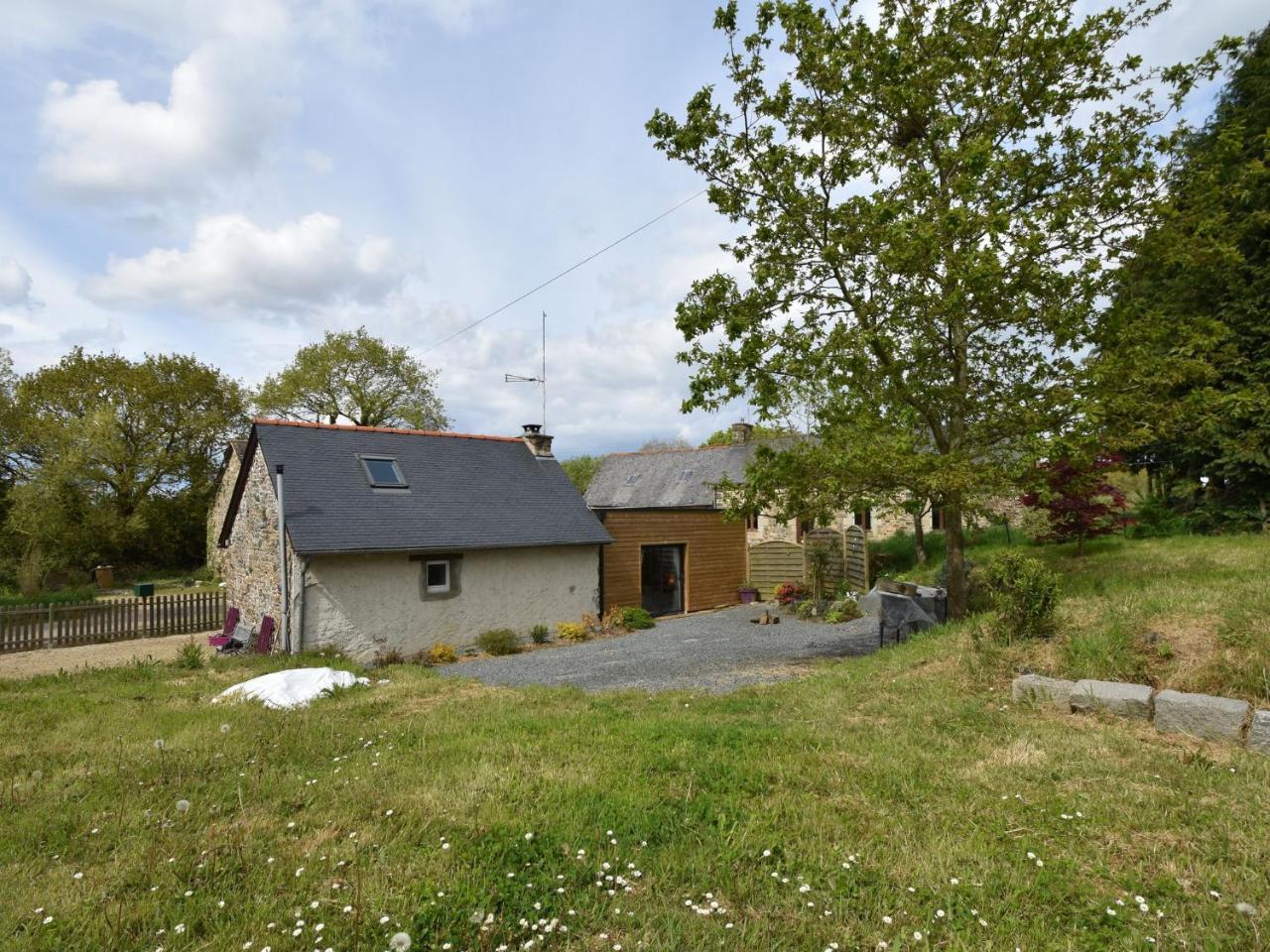 Breton Stone House In Saint Gilles Les Bois Villa Exterior foto